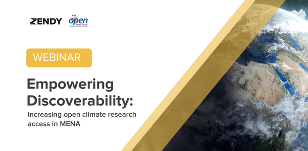 WEBINAR: Empowering discoverability: increasing open climate research in MENA