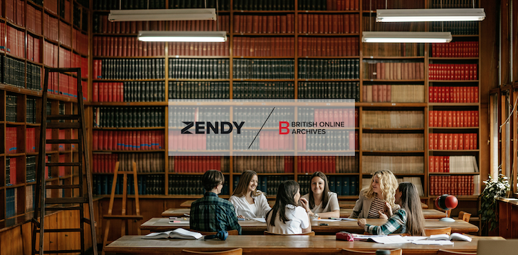 Zendy signs global agreement with British Online Archives (BOA)