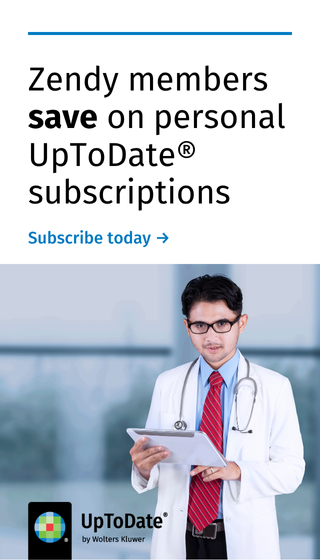 Exclusive Offer for Zendy Users: SAVE UP TO 35% on UpToDate® Subscription