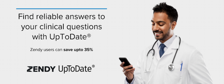 Exclusive Offer for Zendy Users: SAVE UP TO 35% on UpToDate® Subscription