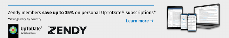 Exclusive Offer for Zendy Users: SAVE UP TO 35% on UpToDate® Subscription