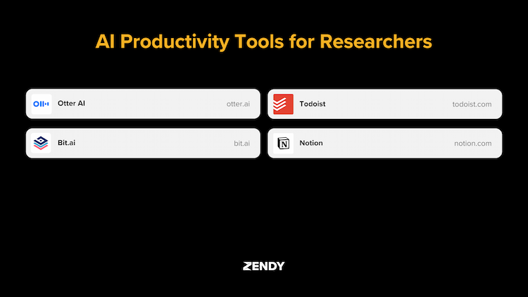 Best AI Productivity Tools for Students and Researchers