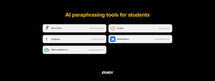 Top AI Paraphrasing Tools to Improve Academic Writing